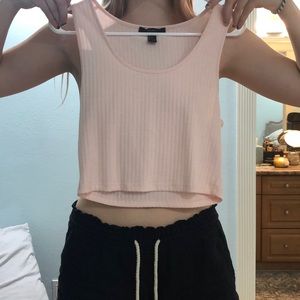 Pink forever 21 crop top